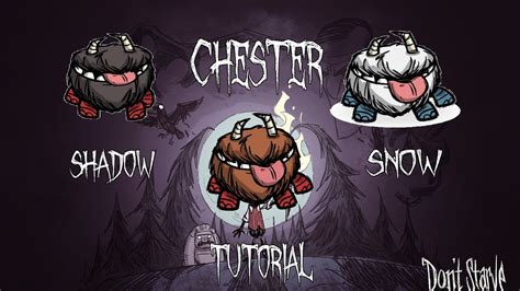 Don't Starve: Reign of Giants - HOW TO GET SNOW AND SHADOW CHESTER - YouTube