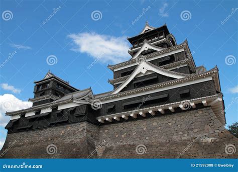 Kumamoto Castle stock photo. Image of lord, kumamoto - 21592008