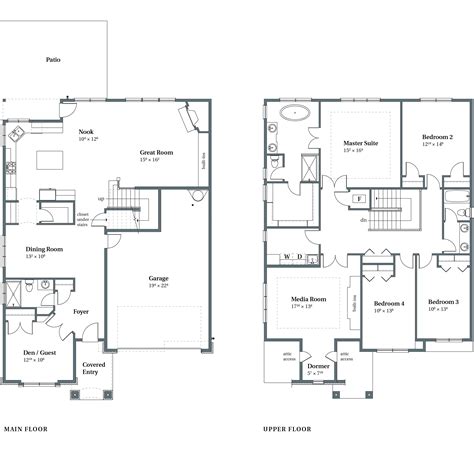 Concord Floor Plans - Bethany, OR - Arbor Homes