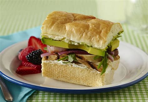 California Avocado and Chicken Summer Sandwich - California Avocados