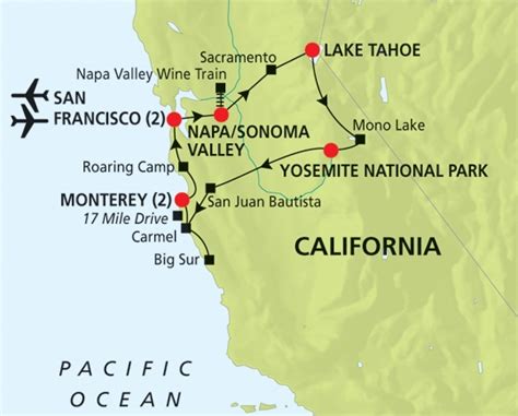 Napa Valley Wine Train route................. Google Image Result for ...