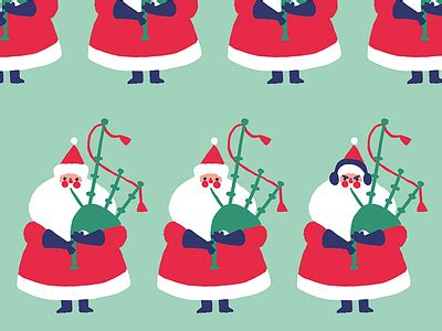 11 Pipers Piping by Carolina Buzio on Dribbble