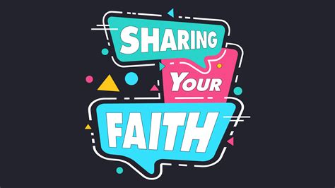 Sharing Your Faith