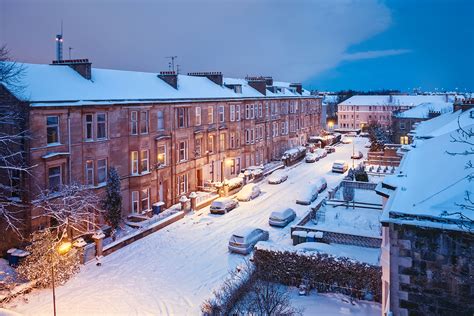 Does it snow in Glasgow, Scotland? Winter weather guide - Europe in Winter