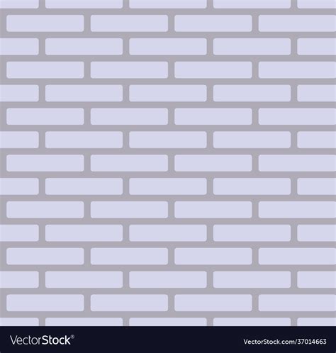 Gray brick wall background grey seamless pattern Vector Image