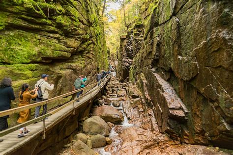 Flume Gorge, New Hampshire - WorldAtlas