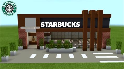 I Build The World Famous Starbucks In Minecraft - YouTube