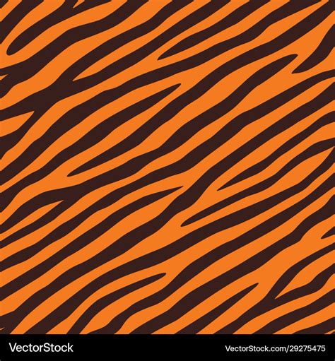 Background texture tiger skin seamless pattern Vector Image