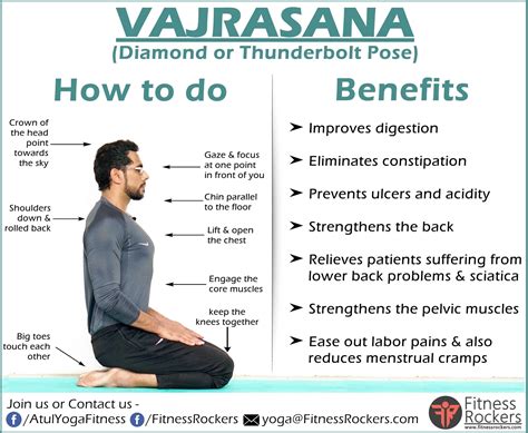 How To Do VAJRASANA & VAJRASANA Benefits | Yoga breathing, Yoga workout ...