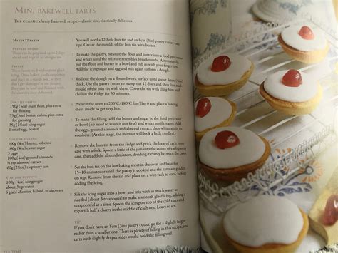 Delicious Mini Bakewell Tarts by Mary Berry