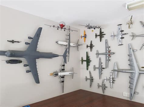 Aviation Decor: Model Airplanes Display