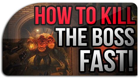 How To Kill the Margwa Boss in Shadows of Evil - "How to kill the Boss ...