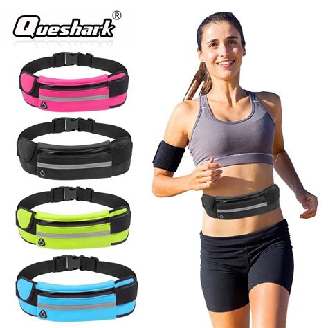 Running Waist Bag Sport Fanny Packs For Music With Headset Hole Fits Smartphones Sports Bags ...