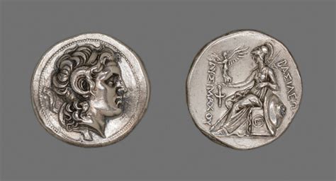 Tetradrachm (Coin) Portraying Alexander the Great | The Art Institute of Chicago