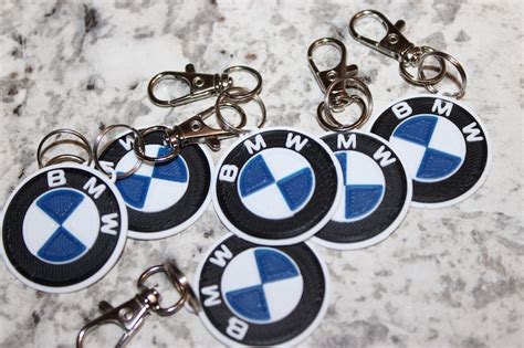 BMW Logo Keychain - Etsy