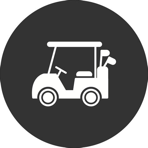 Golf cart Vector Icon 19601386 Vector Art at Vecteezy