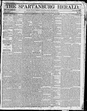 The Spartanburg Herald - Google News Archive Search | News archives, Archive search, Spartanburg ...