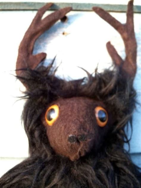 OOAK Lil' Wendigo Plush Art Doll