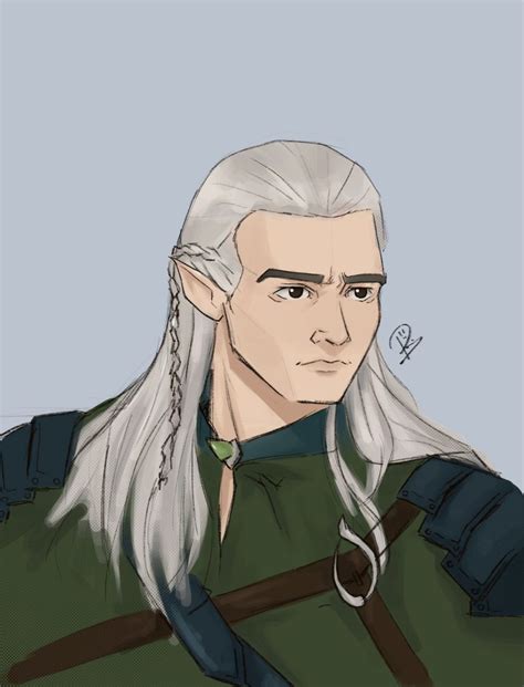 Legolas in 2022 | Legolas, Fan art, Anime