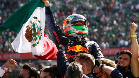 Mexico City GP: Sergio Perez lives dream on home podium as Red Bull ...