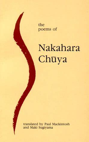 The Poems of Nakahara Chuya by Chūya Nakahara