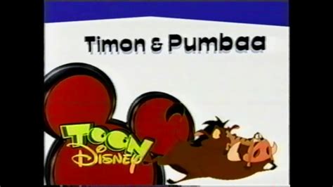 Toon Disney Bumpers - Weekenders on Super Stacked Weekends, Timon & Pumbaa Coming Up Next - YouTube