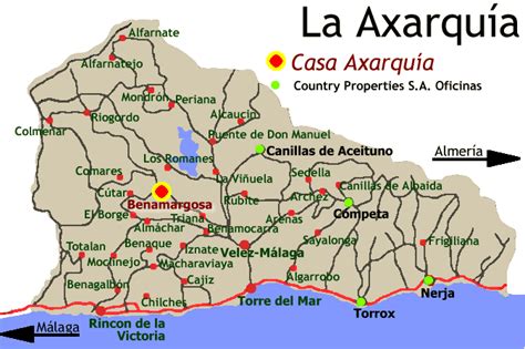 Casa Axarquía - The area