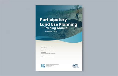 Participatory land use planning: Training manual | SIWI - Leading expert in water governance