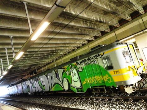 WHOLE TRAIN GRAFFITI Art On Train