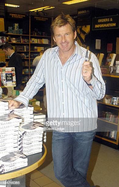 Nick Faldo Signs Copies Of His Autobiography Life Swings Photos and Premium High Res Pictures ...