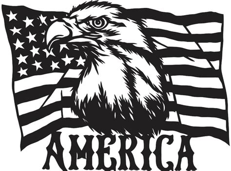 american flag eagle Free DXF Files download & Vectors - Free Vector