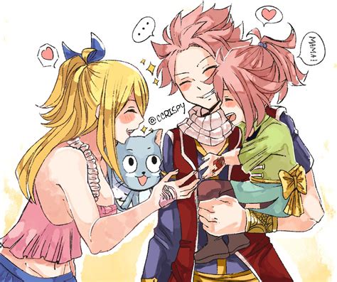 Natsu And Lucy Family