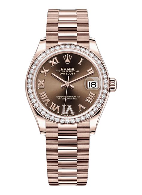 Rolex Rose Gold Datejust