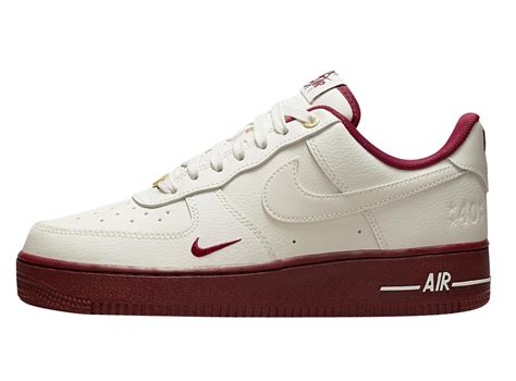 Nike Air Force 1 Low 40th Anniversary Cream Team Red DQ7582-100 ...