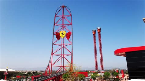 Ferrari Land - RED FORCE | PortAventura World - Salou , Spain - YouTube