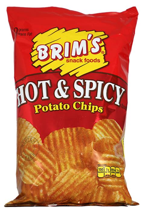 Hot & Spicy Potato Chips | Brim's Snack Foods