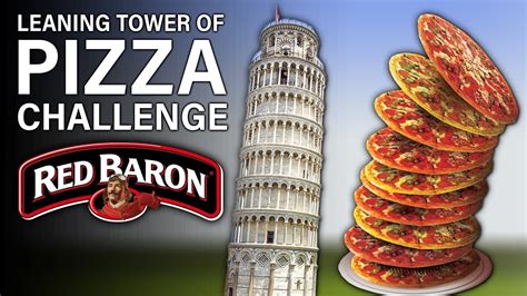 The LEANING Tower of Pizza 🍕 - YouTube