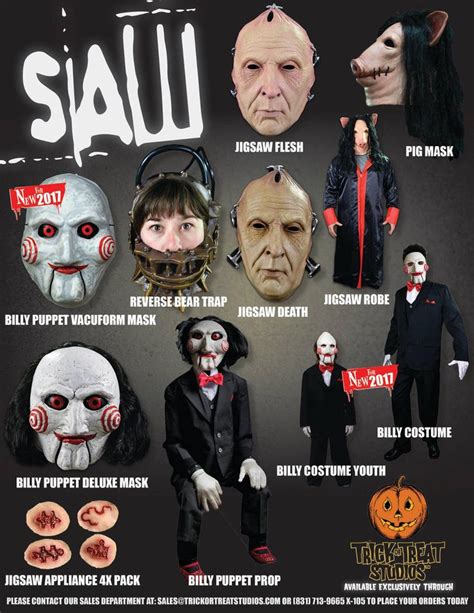 Trick or Treat Studios is your Officially Licensed SAW Mask/Costume ...