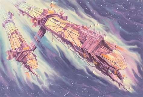 Titan A.E. early concept art by John Devlin : r/ImaginaryStarships