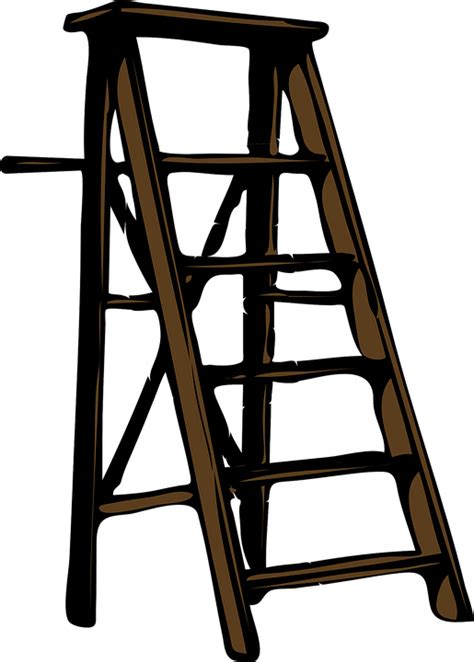 Free vector graphic: Ladder, Wood, Step, Steps, Tool - Free Image on Pixabay - 24471