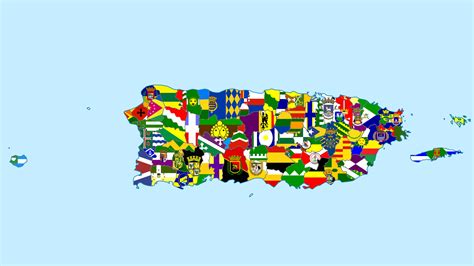 Samicraft: Puerto Rico Map Flag Png