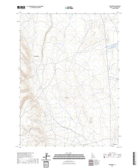 US Topo 7.5-minute map for Grasmere ID – American Map Store