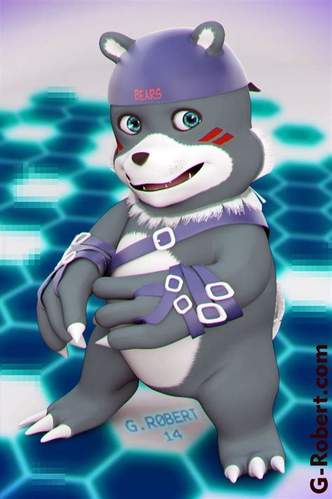 Bearmon - Digimon World 3 by Geizon on DeviantArt