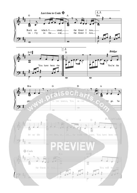 Great I Am Sheet Music PDF (Leslie Jordan) - PraiseCharts