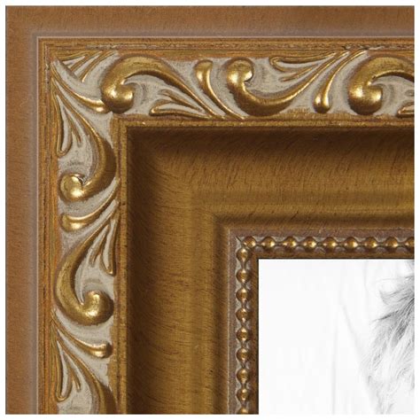 ArtToFrames 8x20 Inch Gold Picture Frame, This Gold Wood Poster Frame ...