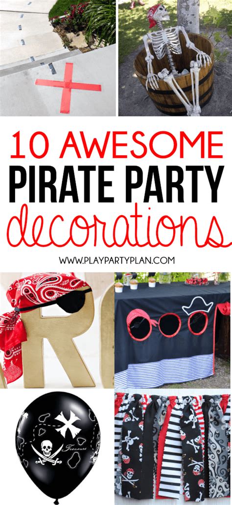 10 Awesome Pirate Party Decorations