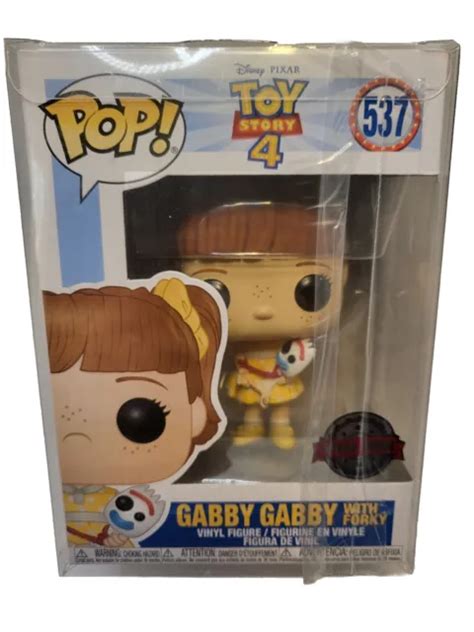 GABBY GABBY WITH Forky Disney Pixar Toy Story Figura 4 vinile Funko Pop 537 Nuovo EUR 19,73 ...