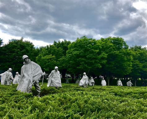 Korean War Memorial in Washington DC : r/pics