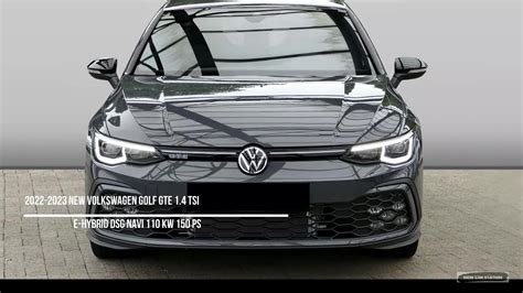 2022-2023 NEW Volkswagen Golf GTE 1.4 TSI e-Hybrid DSG NAVI 110 kW 150 Ps Hatchback Exterior ...