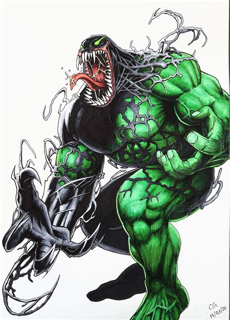 Hulk Venomized : r/copic